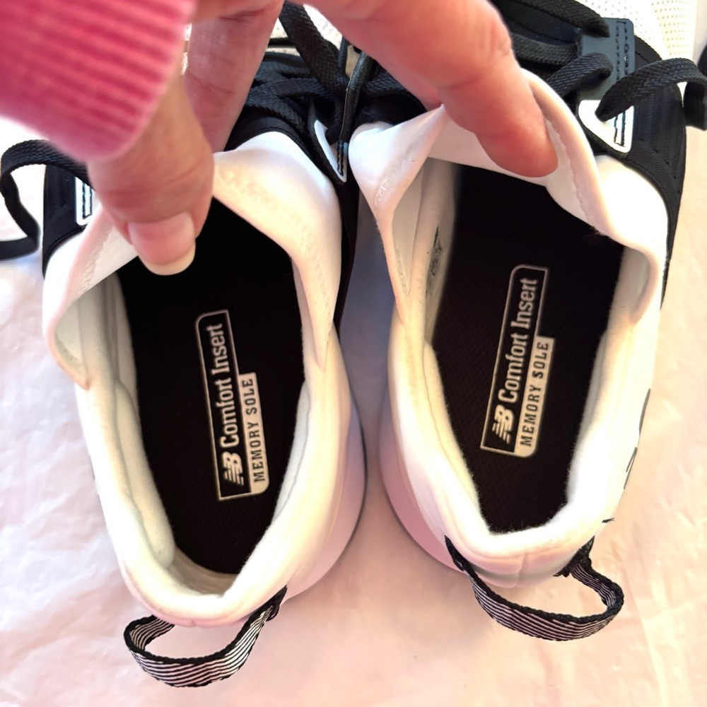 NWOT New Balance Dynasoft Nergize v3 White and Black Sneakers SZ 10 - Picture 8 of 12